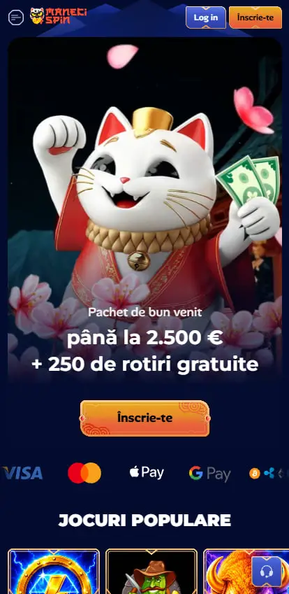 ManekiSpin - najwyższa oferta powitalna w rankingu